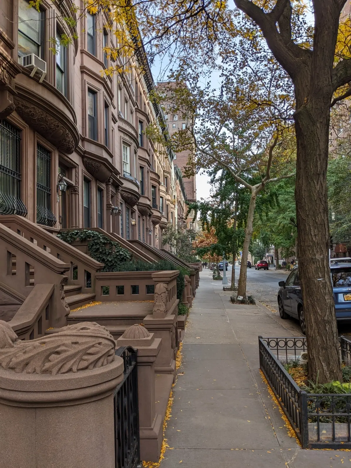 Brownstones central park west